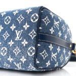 Monogram Jacquard Denim Speedy Bandouliere 25 Bleu - Image 9