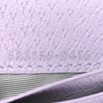 Monogram Jumbo GG Textured Dollar Calfskin Ophidia Card Case Beige Lapis - Image 6