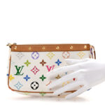 Monogram Multicolor Pochette Accessories White - Image 2