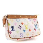 Monogram Multicolor Pochette Accessories White - Image 3