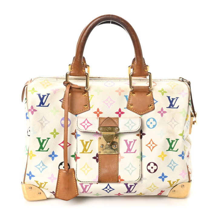 Monogram Multicolor Speedy 30 White - Image 1