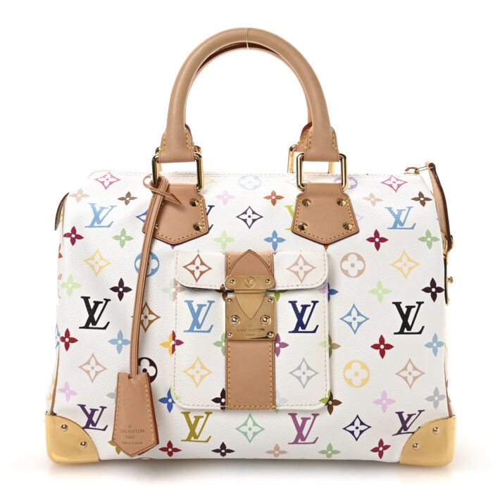Monogram Multicolor Speedy 30 White - Image 1