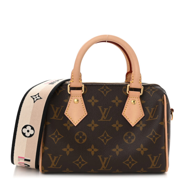 Monogram Speedy Bandouliere 20 Black - Image 1