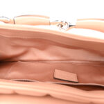 Nappa Vertical Matelasse Medium Maxi Horsebit Chain Shoulder Bag Rose Beige - Image 5