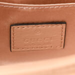 Nappa Vertical Matelasse Small Maxi Horsebit Chain Shoulder Bag Beige - Image 7