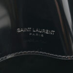 Patent Calfskin Le 37 Bucket Bag Black - Image 6
