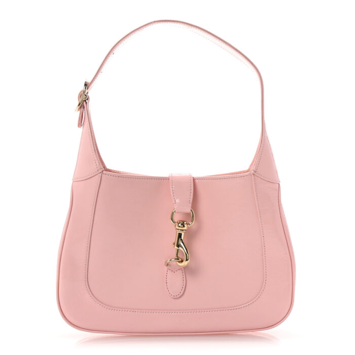 Patent Calfskin Small Jackie 1961 Hobo Light Pink - Image 1