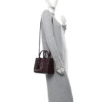 Patent Nano Sac de Jour Dark Red Wine - Image 2