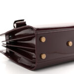 Patent Nano Sac de Jour Dark Red Wine - Image 9