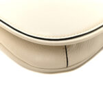 Roxy Calfskin Blondie Chain Shoulder Flap Bag Mystic White - Image 9