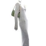 Roxy Calfskin Blondie Chain Shoulder Flap Bag Salamander Green - Image 2