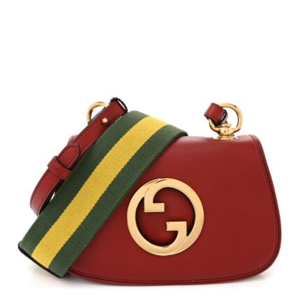 Roxy Calfskin Web Mini Blondie Shoulder Bag Blondie Red