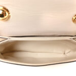 Roxy Calfskin Web Mini Blondie Shoulder Bag White - Image 5