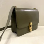 SAINT LAURENT Le Carré Bag in Olive Green - Image 2