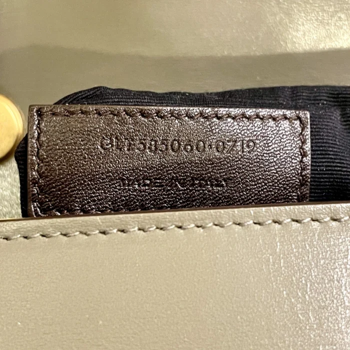 SAINT LAURENT Le Carré Bag in Olive Green - Image 12