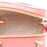 Sakai Be Green Calfskin Diagonal Stitched Blondie Top Handle Bag Pink - Image 5