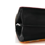 Satin Calfskin Bamboo Web Tokyo Print Medium Dionysus Top Handle Bag Giallo Multicolor Blue Agata Hibiscus Red - Image 9