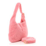 Shearling Small Jackie 1961 Shoulder Bag Lotus Pink - Image 3