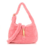 Shearling Small Jackie 1961 Shoulder Bag Lotus Pink