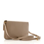 Smooth Calfskin Le Maillon Satchel Dark Beige - Image 4