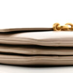 Smooth Calfskin Le Maillon Satchel Dark Beige - Image 10