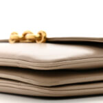 Smooth Calfskin Le Maillon Satchel Dark Beige - Image 11