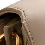 Smooth Calfskin Le Maillon Satchel Dark Beige - Image 13