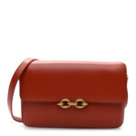 Smooth Calfskin Le Maillon Satchel Orange - Image 10