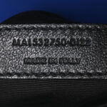 Smooth Calfskin Suede Monogram Cassandra Clasp Bag Bleu Saphir - Image 7