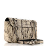 Snakeskin Matelasse Aria Small GG Marmont Shoulder Bag Roccia - Image 3
