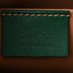 Snakeskin Small Diana Tote Green Black - Image 6