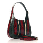 Snakeskin Web Small Jackie 1961 Hobo Green - Image 3
