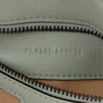 Softy Wonka Textured Dollar Calfskin Small Diana Shoulder Bag Pale Green - Image 7