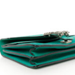 Suede Small Dionysus Shoulder Bag Green - Image 9