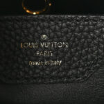 Taurillon Capucines MM Black Arizona Beige Ruby Red - Image 6