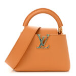 Taurillon Mini Capucines Safran Imperial