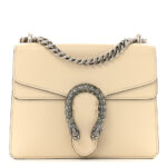 Textured Calfskin Crystal Mini Dionysus Shoulder Bag Mystic White - Image 19