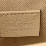 Textured Calfskin Crystal Mini Dionysus Shoulder Bag Mystic White - Image 6