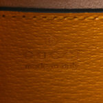 Textured Dollar Calfskin Web Mini Diana Tote Bag Yellow Dusty Azure - Image 6