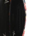 Tweed Calfskin Check Poule Super Mini GG Marmont Shoulder Bag Pink Petroleum Multicolor Black - Image 5