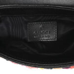 Tweed Calfskin Check Poule Super Mini GG Marmont Shoulder Bag Pink Petroleum Multicolor Black - Image 6