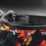 Tweed Calfskin Check Poule Super Mini GG Marmont Shoulder Bag Pink Petroleum Multicolor Black - Image 7