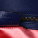 Velvet Matelasse Medium GG Marmont Shoulder Bag Cobalt Blue - Image 7