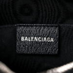 X BALENCIAGA BB Monogram Web Mini Ophidia Shoulder Bag Black - Image 6